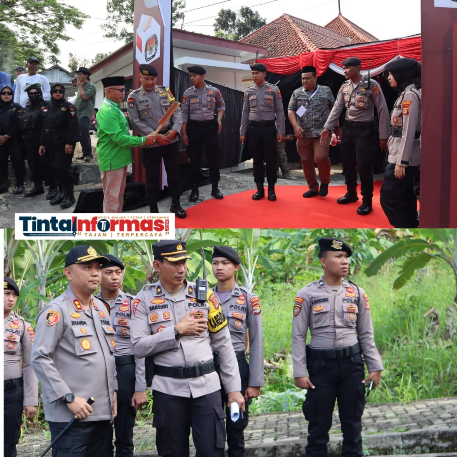 Polres Tanggamus Siap Amankan Penetapan Nomor Urut Cakada Pilkada 2024