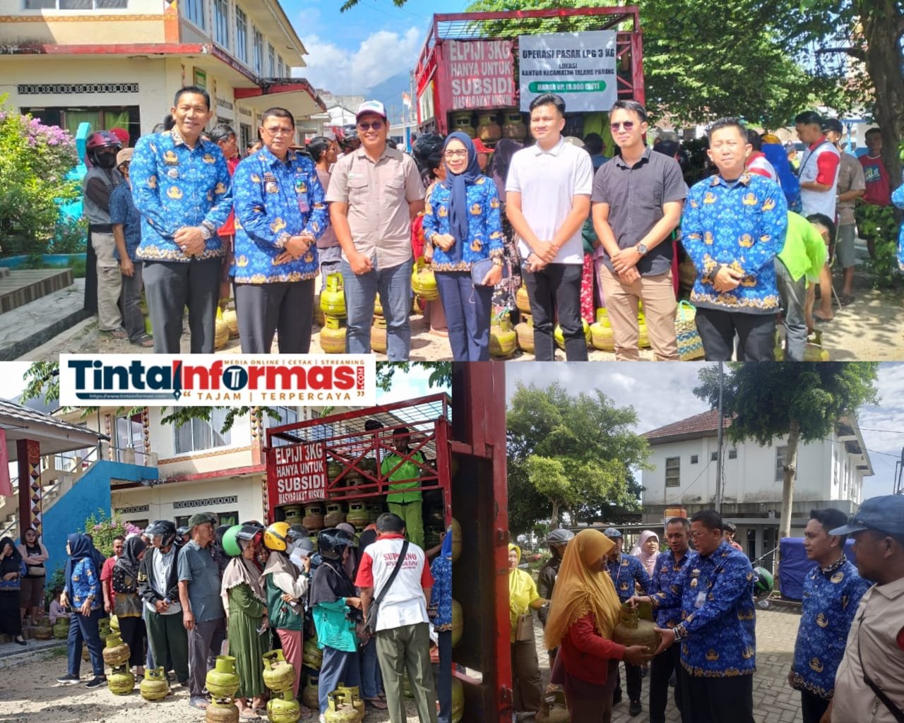 Di Hari ke2 Warga Tanggamus Tetap Geruduk Operasi Pasar LPG 3 kg