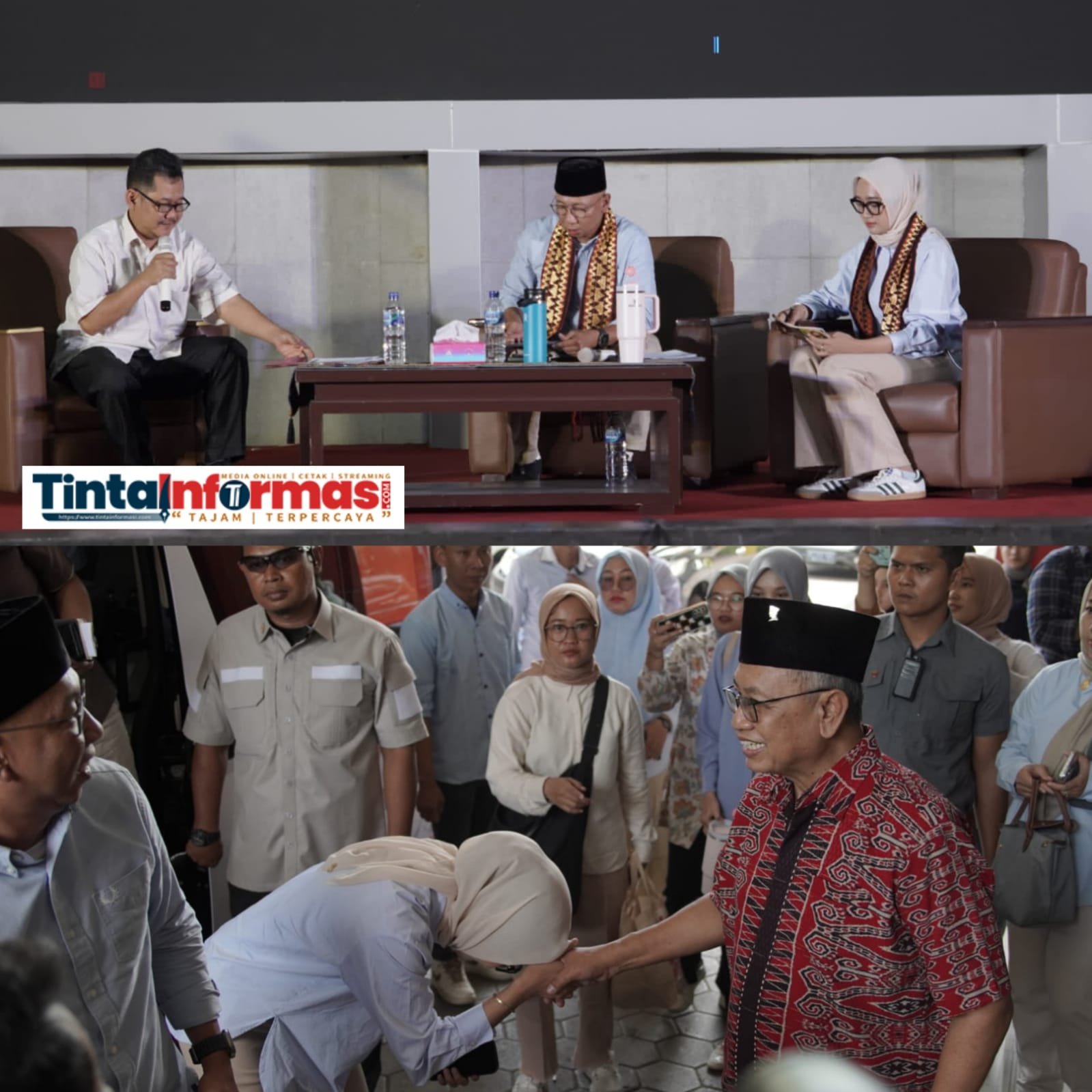 Hadiri Acara House of Nation dari BEM U KBM Unila, Calon Gubernur Lampung Rahmat Mirzani Dausal Paparkan Konsep Ekonomi Pancasila dalam Strategi Transformasi Lampung