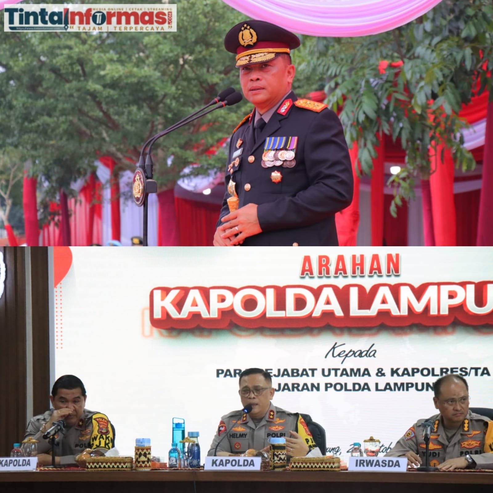 Kapolda Lampung Dukung Asta Cita Presiden Prabowo, Tambah Materi Kearifan Lokal dan Pertanian di SPN Polda Lampung