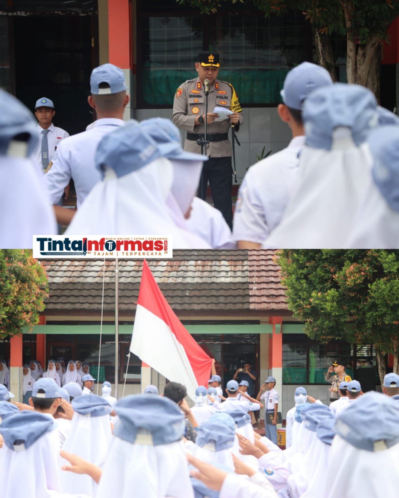 Kapolres Tanggamus Gelar Sosialisasi di SMAN 1 Kota Agung, Fokus pada Pencegahan Kenakalan Remaja dan Bahaya Judi Online