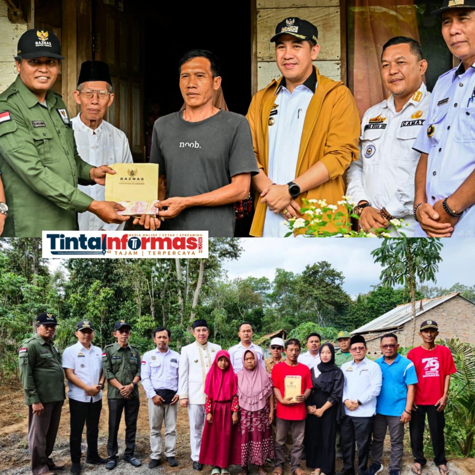 Bupati Dendi Ramadhona Hadiri Penyerahan Bantuan Bedah Rumah Layak Sehat untuk Masyarakat Desa Sidodadi dan Gunung Sugih