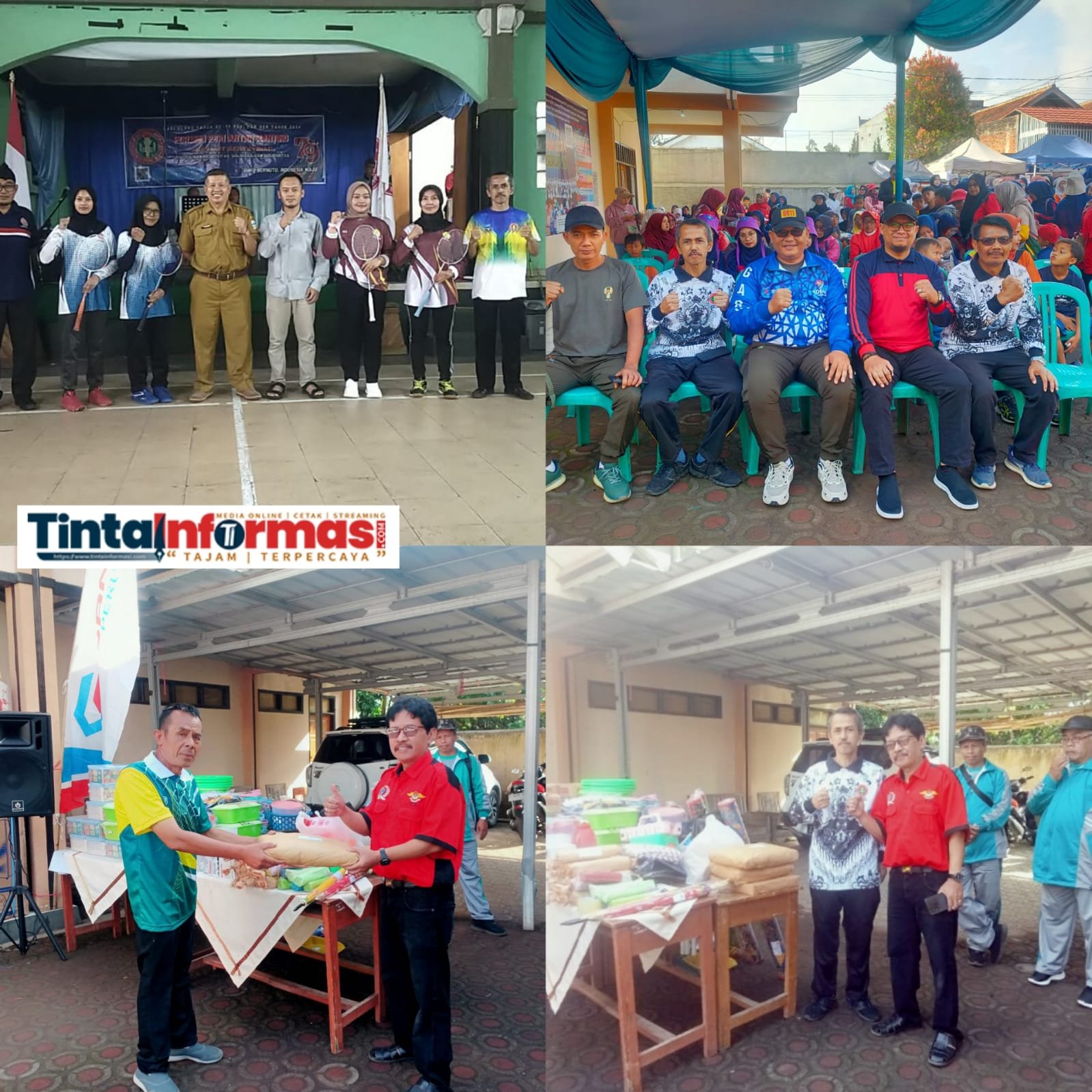 Hut KE-79 PGRI, DPC Garut Sumbang Hadiah Jalan Sehat