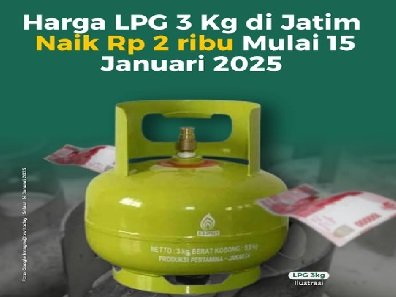 Sah! Harga LPG 3 Kg Resmi Naik Mulai 16 Januari 2025, Berlaku di Provinsi Ini