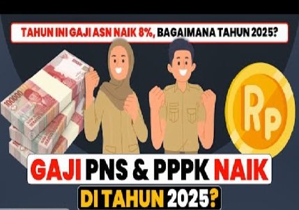 Gaji Pokok PNS dan PPPK Tahun 2025, Lengkap dengan Tunjangan Istri-Anak, Simak Rinciannya!