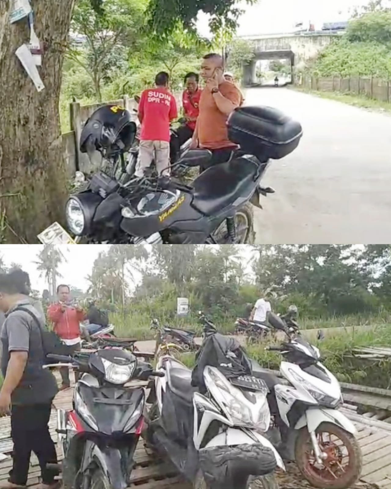 Polsek Jati Agung Temukan 3 Unit Sepeda Motor Diduga Hasil Curian