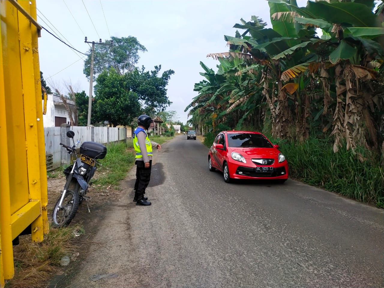 Kapolsek Rantau Alai Lakukan Patroli Secara Rutin 