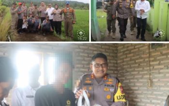 Kapolres Lampung Selatan Sambangi Pelaku Pencurian Pisang, Kedepankan Pendekatan Humanis