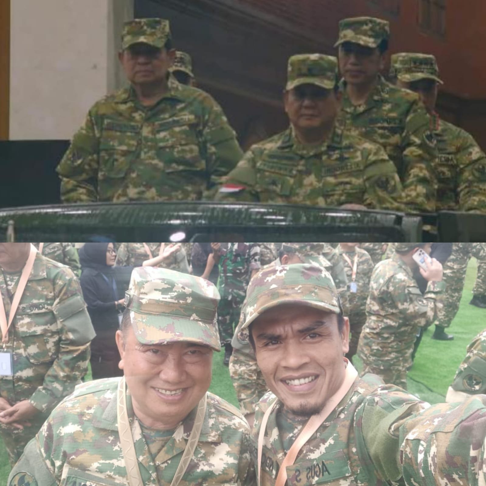 Prabowo Subianto Pimpin Parade Senja, Bupati Dan Wakil Bupati Tanggamus Tampak Makin Gagah