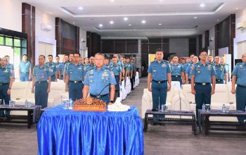 Komandan Beserta Seluruh Perwira Lantamal I Terima Arahan Kepala Staf Koarmada RI