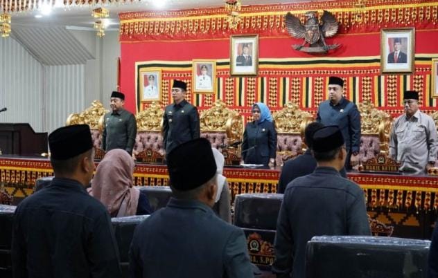 Bupati Egi Sampaikan LKPJ Tahun Anggaran 2024 Di Rapat Paripurna DPRD
