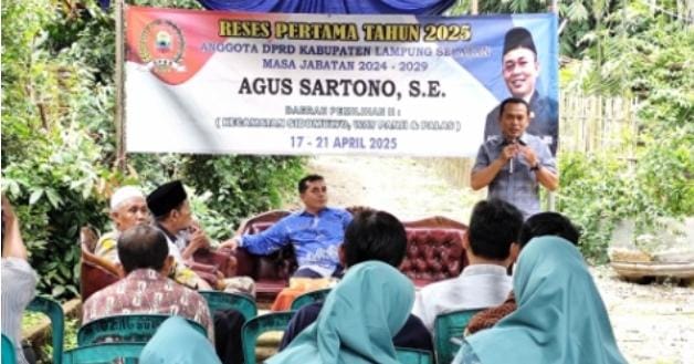 Agus Sartono Gelar Reses Di Desa Budidaya, Warga Harapkan Adanya Pemasangan PJU