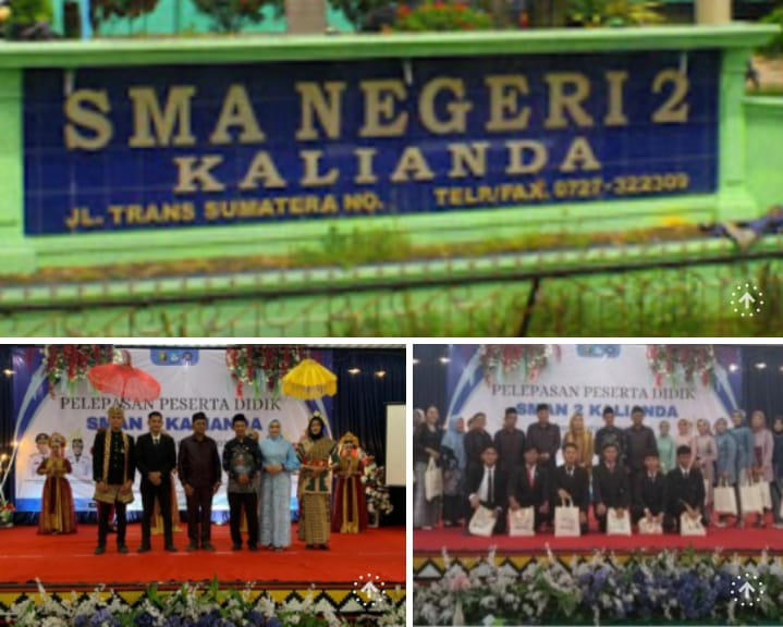 SMA Negeri 2 Kalianda Gelar Acara Pelepasan 410 Peserta Didik Tahun Ajaran 2024- 2025