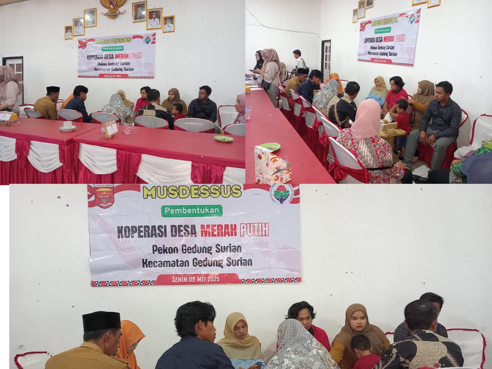 Belum Juga Beroperasi Koperasi Merah Putih Di Pekon Gedung Surian Kecamatan Gedung Surian Sudah di Duga Ada Sabotase Pengondisian