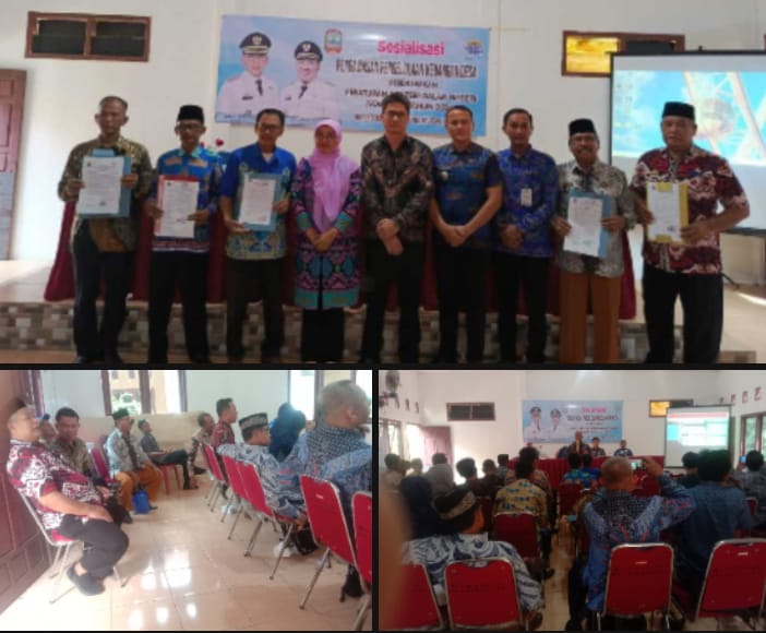Kecamatan Bakauheni Gelar Sosialisasi Pengawasan Pengelolaan Keuangan Desa, Permendagri nomor 73 Tahun 2020