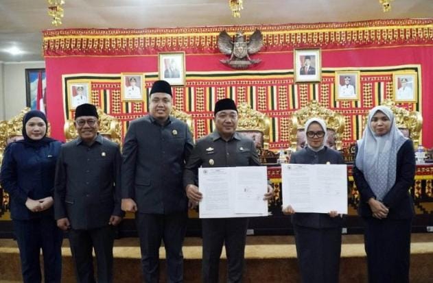 DPRD Kabupaten Lampung Selatan Gelar Rapat Paripurna Penyampaian Rekomendasi LKPJ Bupati TA 2024