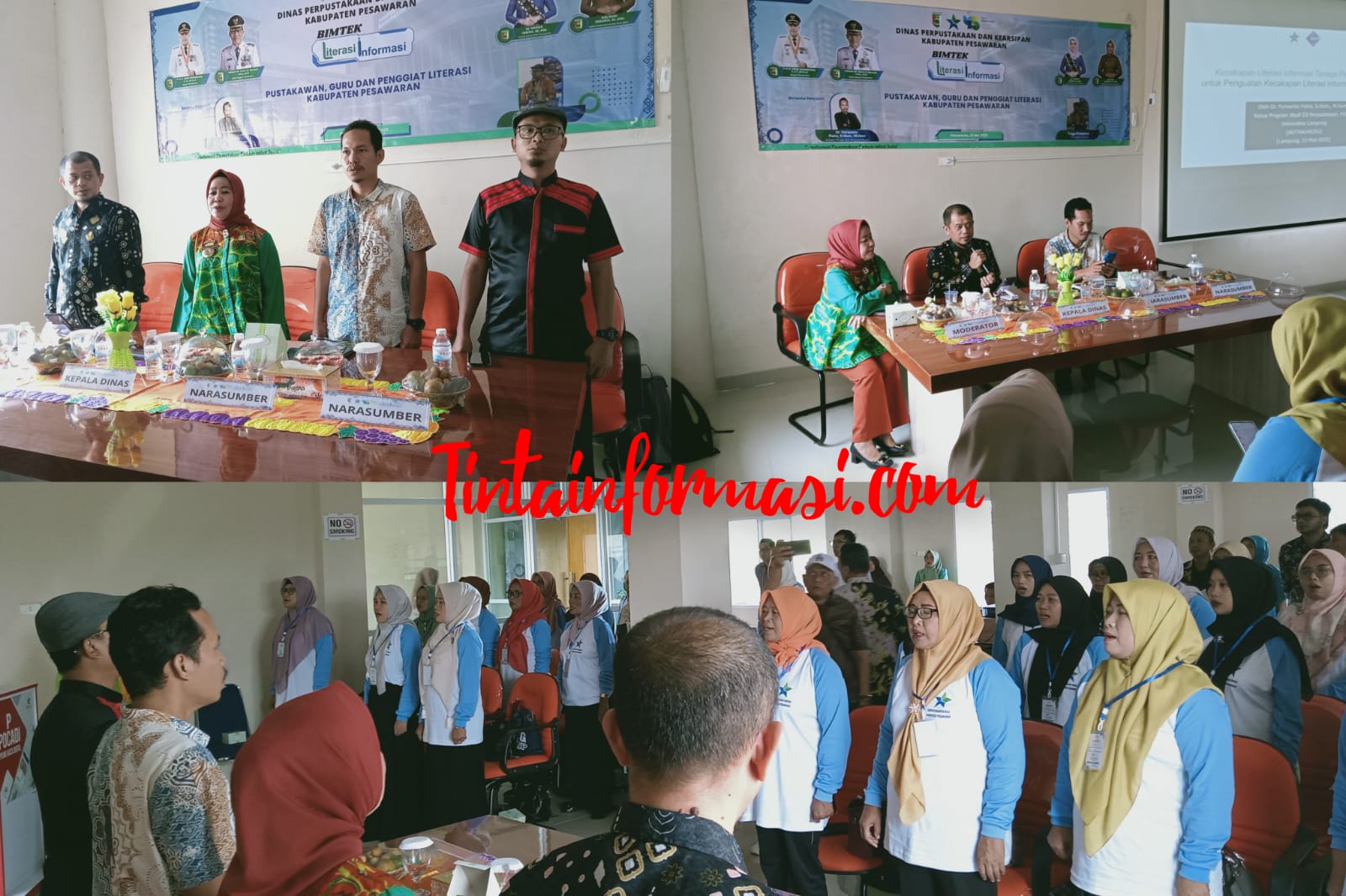 Bimtek Literasi Informasi Dinas Perpustakaan Dan Kearsipan Dorong Penguatan Literasi Masyarakat di Pesawaran