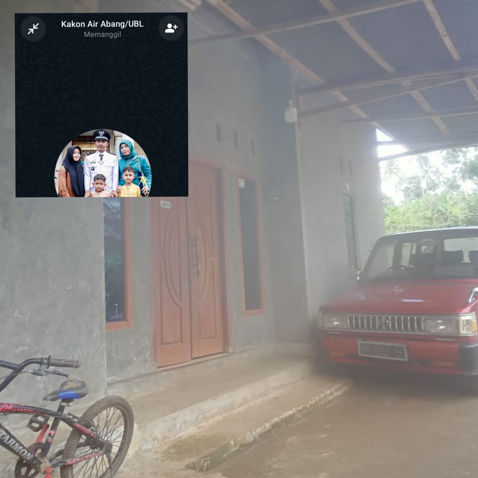 Detik-Detik Dilaporkan Ke APH, Kakon Air Abang Diduga Ngumpet