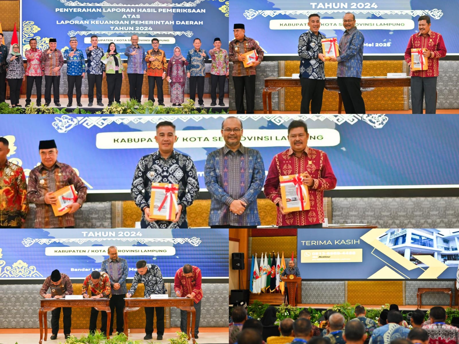 Pesawaran Kembali Raih Opini WTP Kesembilan Kali Berturut-turut