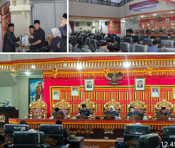 DPRD Lamsel Gelar Rapat Paripurna Penyampaian KUA-PPAS Perubahan APBD Tahun Anggaran 2025