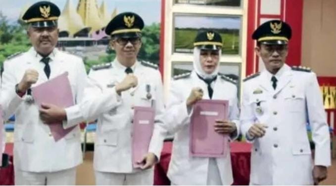 Bupati Lamsel Berikan Tugas Baru Camat Palas Sebagai Pendidik Pasca Viral Fenomena Jalan Kolam Lele