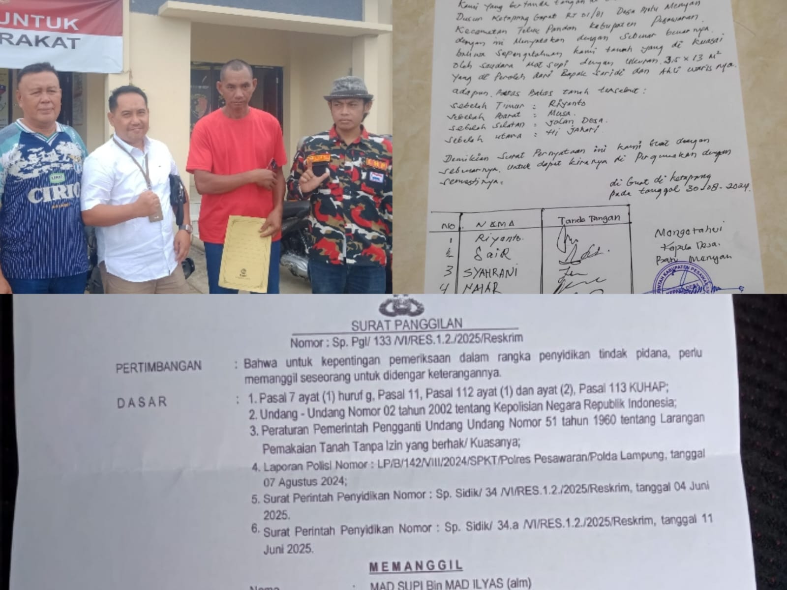 Mat Supi Dilaporkan, Dukungan Warga Dan Laskar Merah Putih Mengalir Deras: “Saya Siap Diproses Hukum”