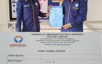 26 SHM Diblokir BPN, DPP KAMPUD Laporkan Maladministrasi Kantah Bandar Lampung Ke Ombudsman RI