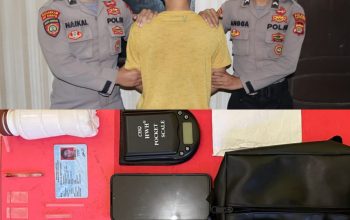 Satresnarkoba Polres Tanggamus Bekuk Pengedar Narkoba di Pugung, Amankan Barang Bukti Sabu