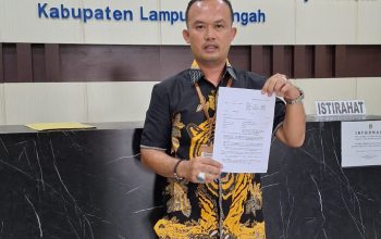 Panji Nugraha Ab. SH Warga Masyarakat Padang Ratu Tempuh Upaya Hukum Terkait Seleksi Sekda Kebupaten Lampung Tengah
