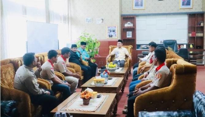 Ajak Pemuda Muhammadiyah Berkontribusi, Ketua DPRD Lampung Tengah: Kami Butuh Kritik Dan saran