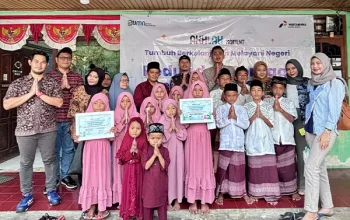 Pertamina Patra Niaga Lampung Gelar Bakti Sosial dan Santunan Anak Yatim Sambut Tahun Baru Islam