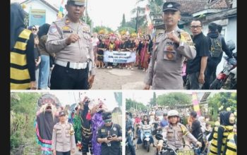 Polsek Gedong Tataan Kawal Ketat Festival Budaya Desa Bagelen, Pastikan Kegiatan Berlangsung Aman dan Kondusif