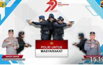 Lomba Menembak Bhayangkara Polda Lampung 2025, Adu Ketangkasan Forkopimda Hingga Kapolres