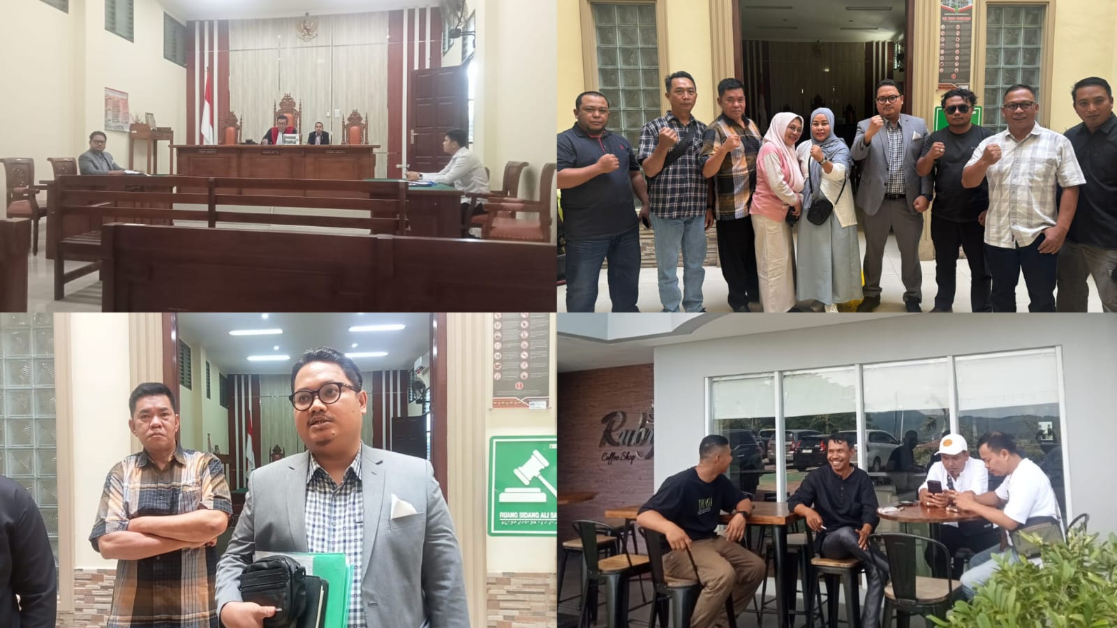 Petani Kopi Lampung Barat Bangkit Menggugat Polda Lampung Di Pengadilan Negeri