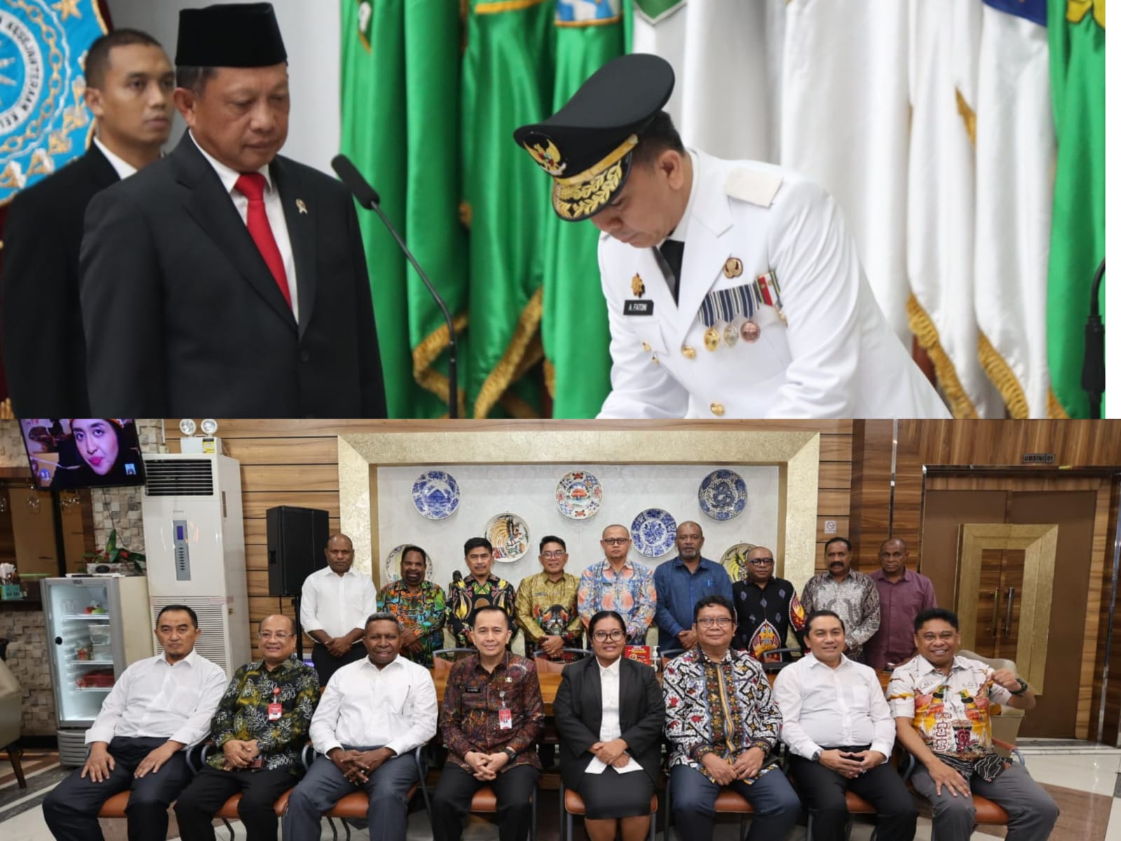 Belum Genap Tiga Jam Dilantik, Pj Gubernur Papua Agus Fatoni Tancap Gas Kumpulkan Kepala OPD