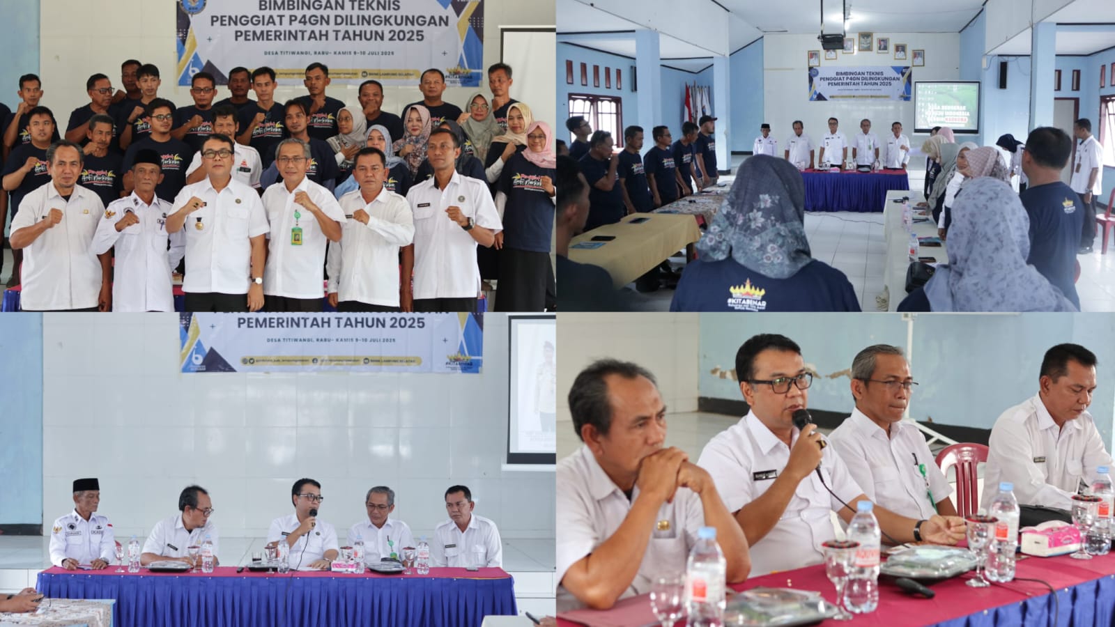 Ajak Pemerintah Dukung P4GN, Ka. BNNK Lamsel Gelar Bimtek di GSG Titiwangi, Candipuro