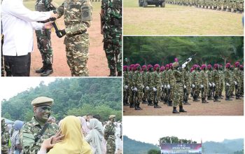 Upacara Penutupan Diksarmil Dan Manajerial SPPI Batch III Satdik II E Yonif 9 Marinir Tahun 2025