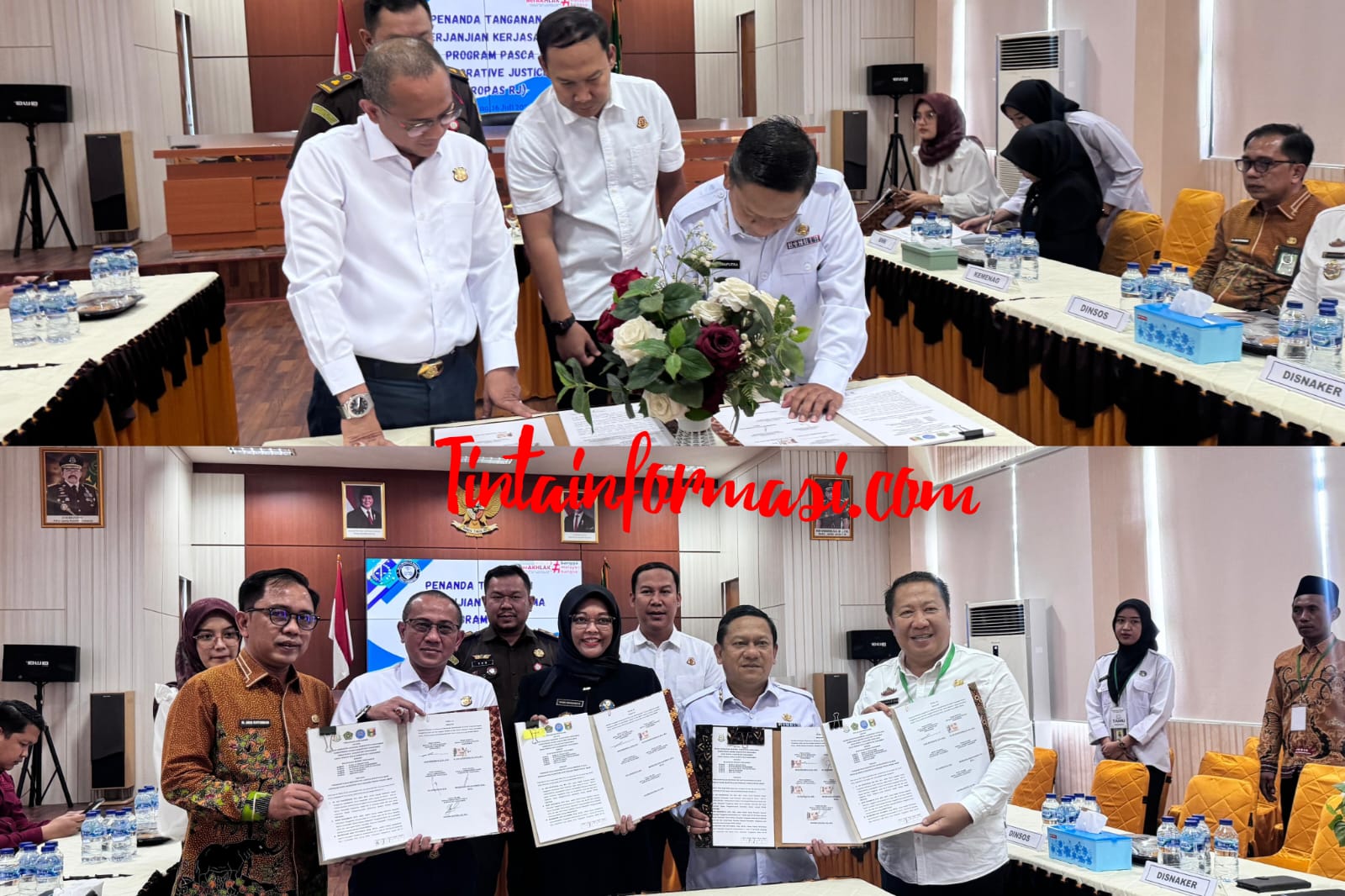 Melalui Kerjasama Lintas Sektor, Kejari Tanggamus Sebagai Penggagas Propas RJ