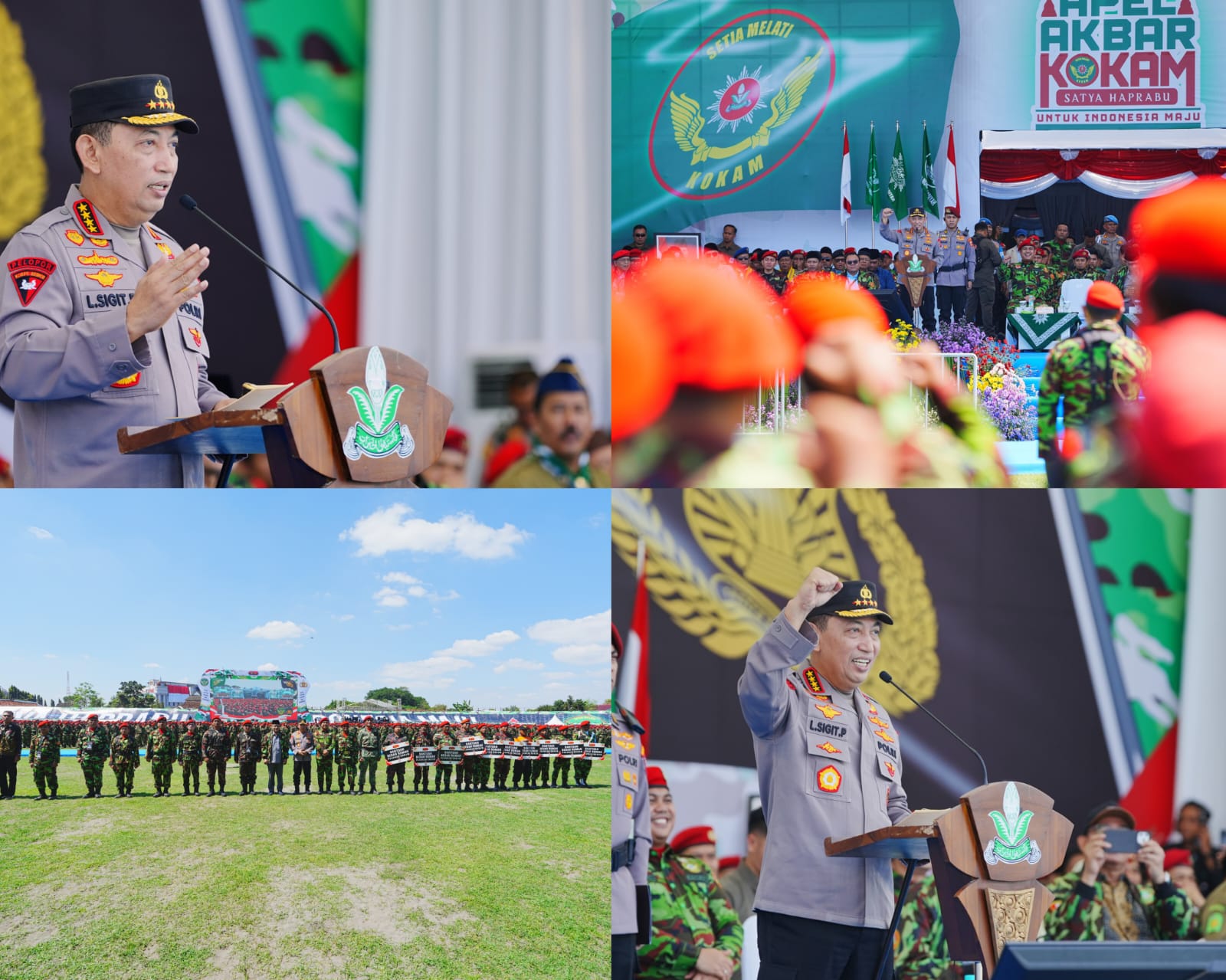 Pimpin Apel Akbar, Kapolri: Kokam Pemuda Muhammadiyah Bantu Polri Wujudkan Stabilitas Kamtibmas