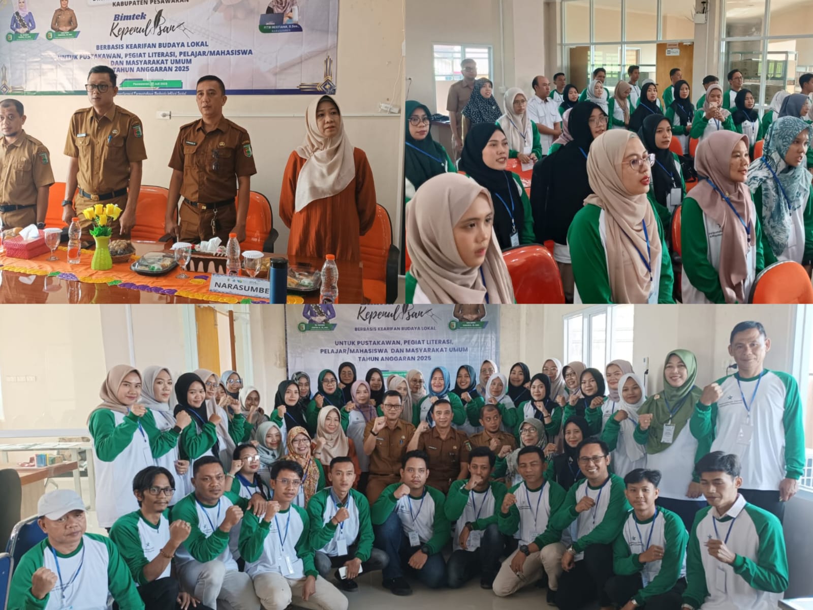 Pesawaran Dorong Literasi Budaya Lokal Lewat Bimtek Kepenulisan