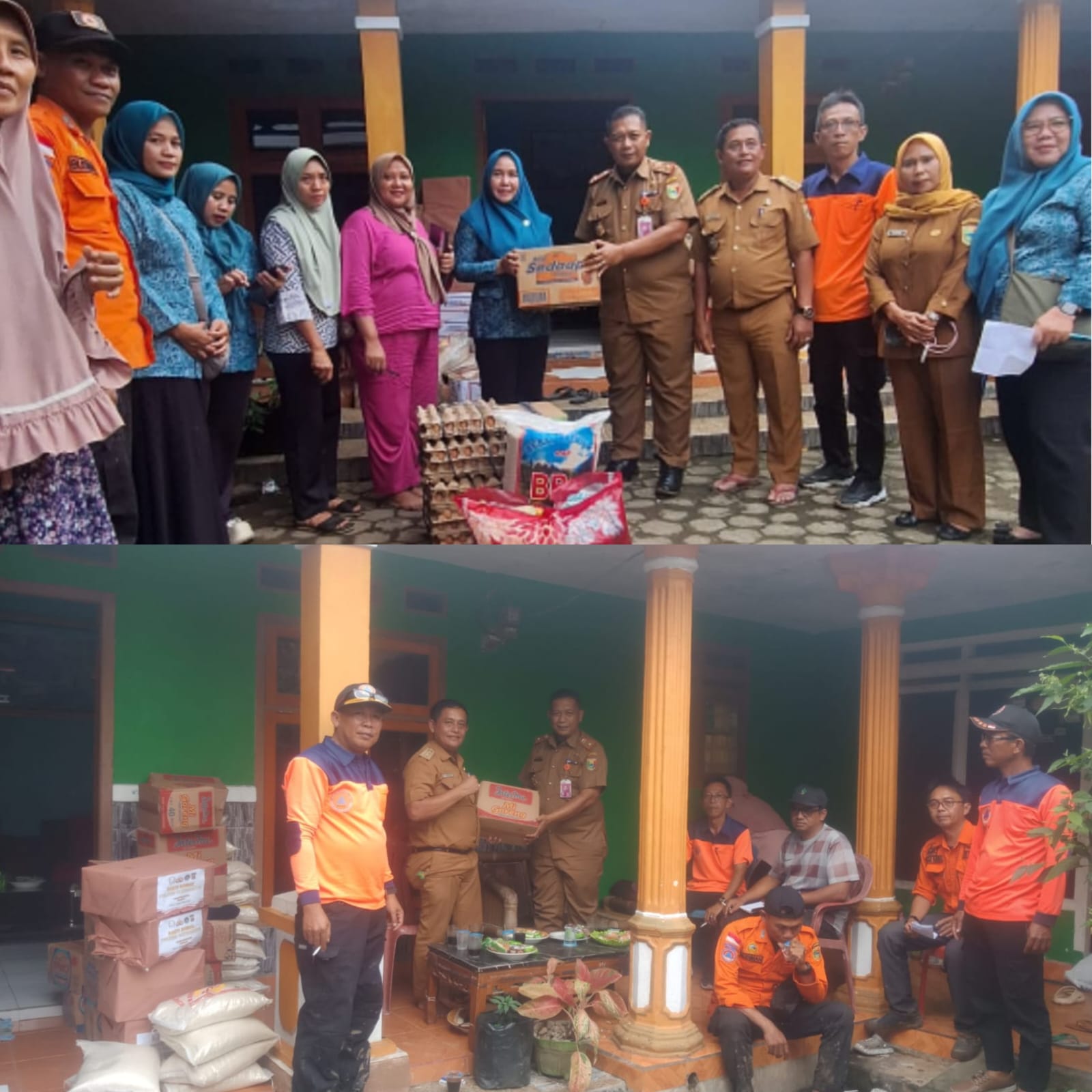 Tangani Banjir di Tanggamus, Selain Salurkan Bahan Pokok dan Mendirikan Dapur Umum, Ini langkah Lanjutan BPBDnya