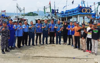 Kunjungan Dosen Seskoal, Penelitian Penggunaan Vessel Monitoring System (Vms) Kapal Nelayan Lampung
