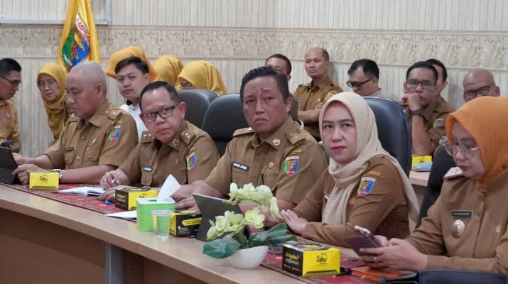 Pemprov Lampung Ikuti Rakor Kemendagri untuk Percepatan Pembangunan Rumah, Pelayanan Kesehatan Gratis dan Pengendalian Inflasi