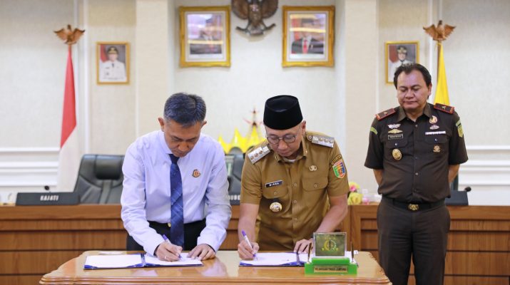 Tingkatkan Pendapatan Asli Daerah (PAD), Pemprov Lampung Kerjasama dengan Kajati