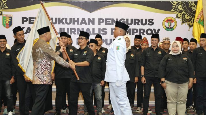 IJP Lampung Dikukuhkan, Gubernur Dorong Sinergi Jurnalis dan Pemerintah