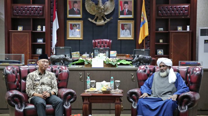 Gubernur Mirza Terima Kunjungan Ulama Besar Sudan Syaikh Awad Karim Utsman Al-Aqli