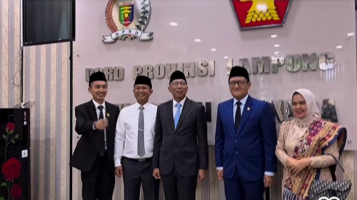 Fraksi Gerindra DPRD Lampung Sambut Hangat Gubernur Mirza
