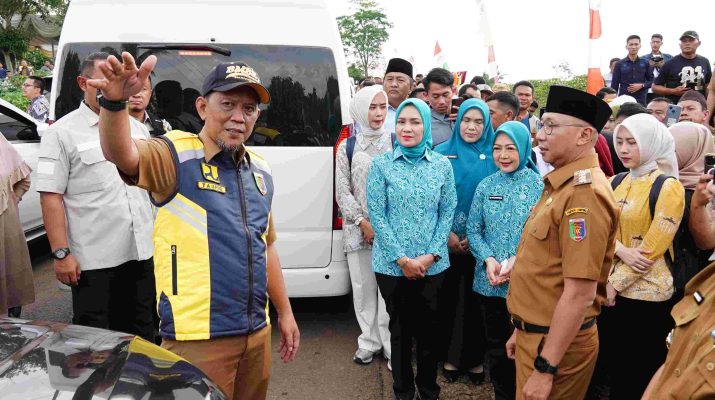 Groundbreaking Jalan Kotabumi – Bandar Abung, Awali Komitmen Gubernur Rahmat Mirzani Tingkatkan Pembangunan Infrastruktur di Lampung