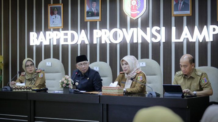 Gubernur Mirza Sinkronisasi RPJMD Provinsi Lampung Dengan RPJMN