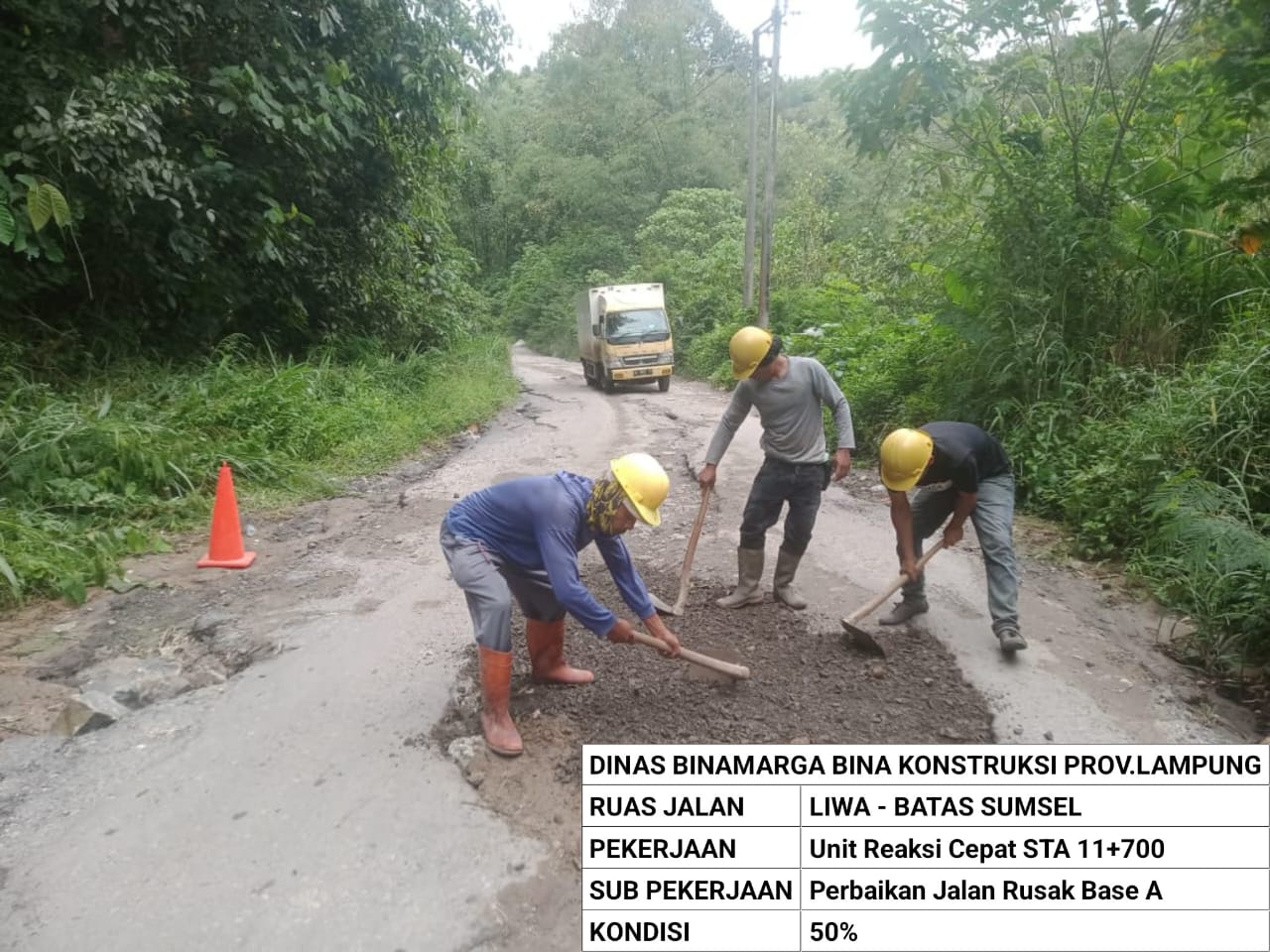 Pemprov Lampung Terus Kebut PERBAI Jalan Di Berbagai Wilayah